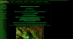 Desktop Screenshot of agartha.cz